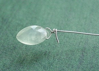 Wire wrapping front drilled stones best sale